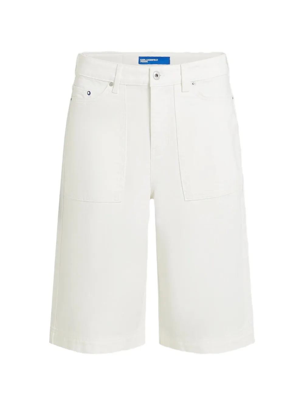 Karl Lagerfeld Jeans Denim bermuda shorts Beige
