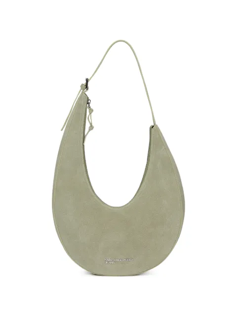 Karl Lagerfeld Jeans suede shoulder bag