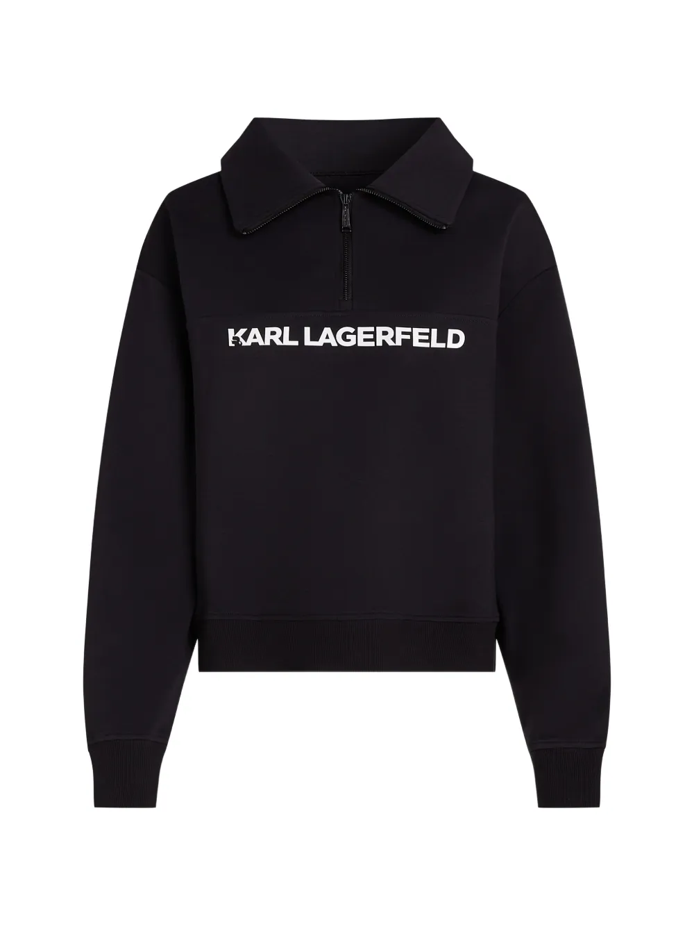 Karl Lagerfeld Maglione con stampa - Nero