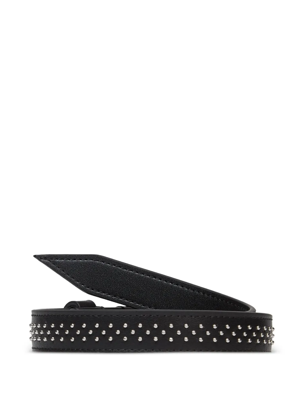 Karl Lagerfeld K Autograph riem met studs Zwart