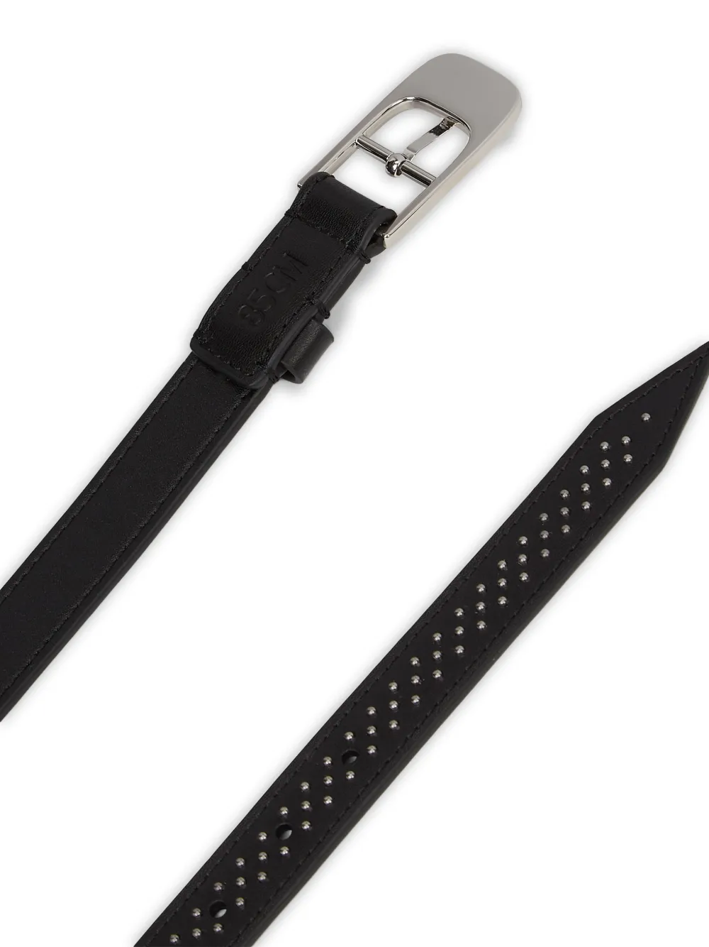 Karl Lagerfeld K Autograph riem met studs Zwart