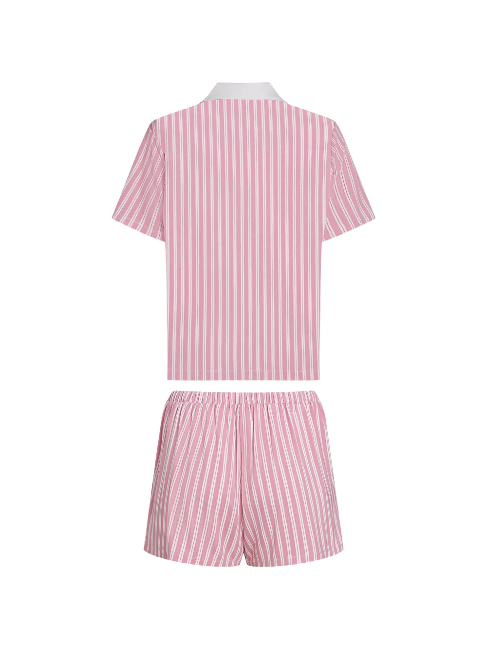 Karl Lagerfeld Pyjama met kenmerkende streep Roze