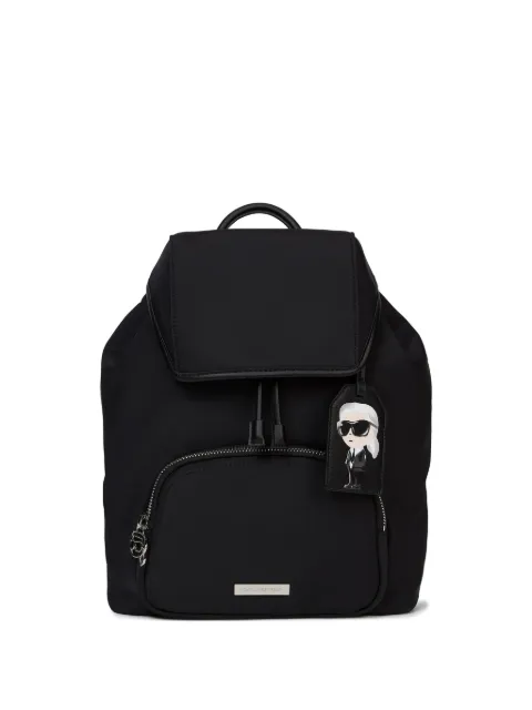 Karl Lagerfeld Ikon tag backpack