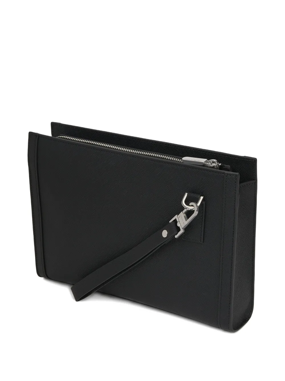 Karl Lagerfeld K Autograph buidel met vlak Zwart