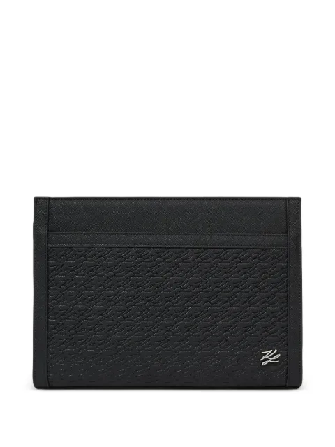 Karl Lagerfeld K/Autograph panel pouch