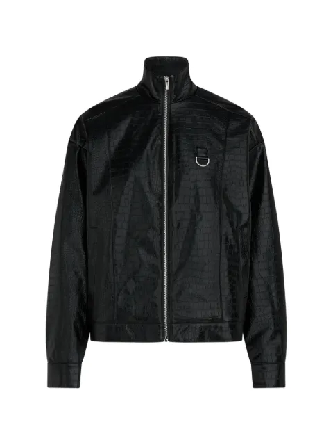 Karl Lagerfeld Jeans quote bomber jacket