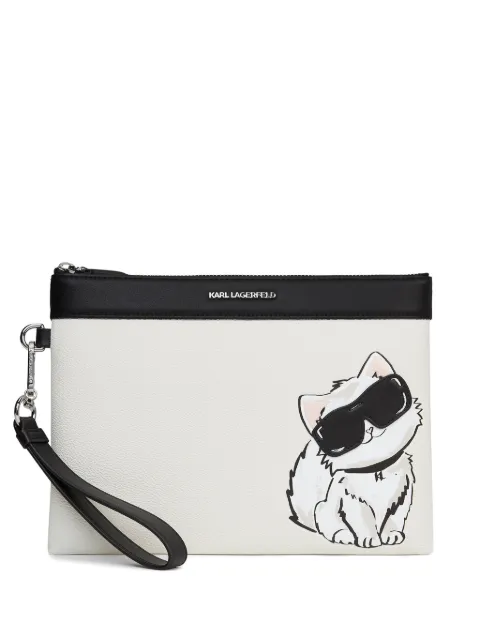 Karl Lagerfeld Ikon Choupette pouch