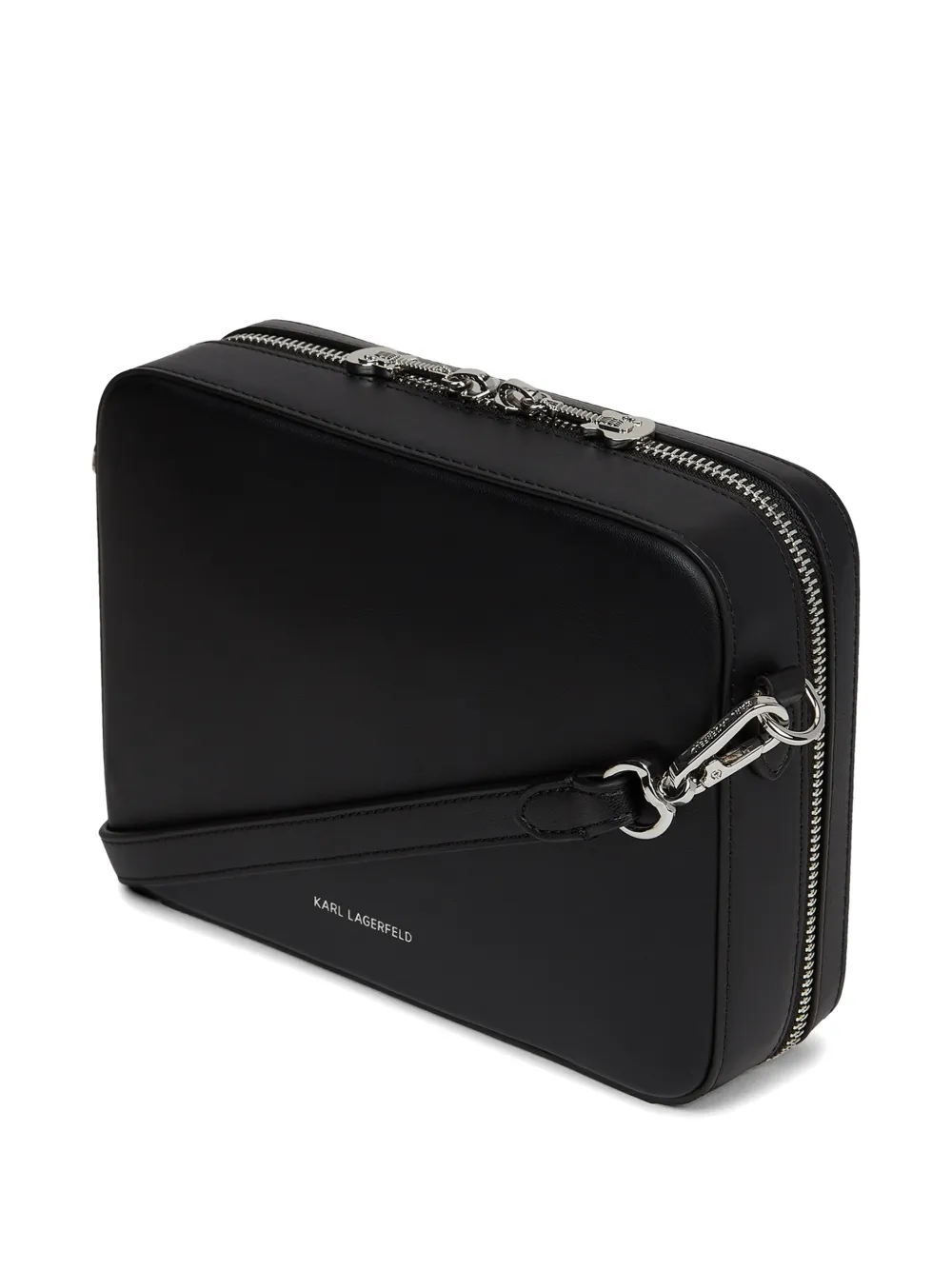 Karl Lagerfeld Ikon Record Player crossbodytas Zwart