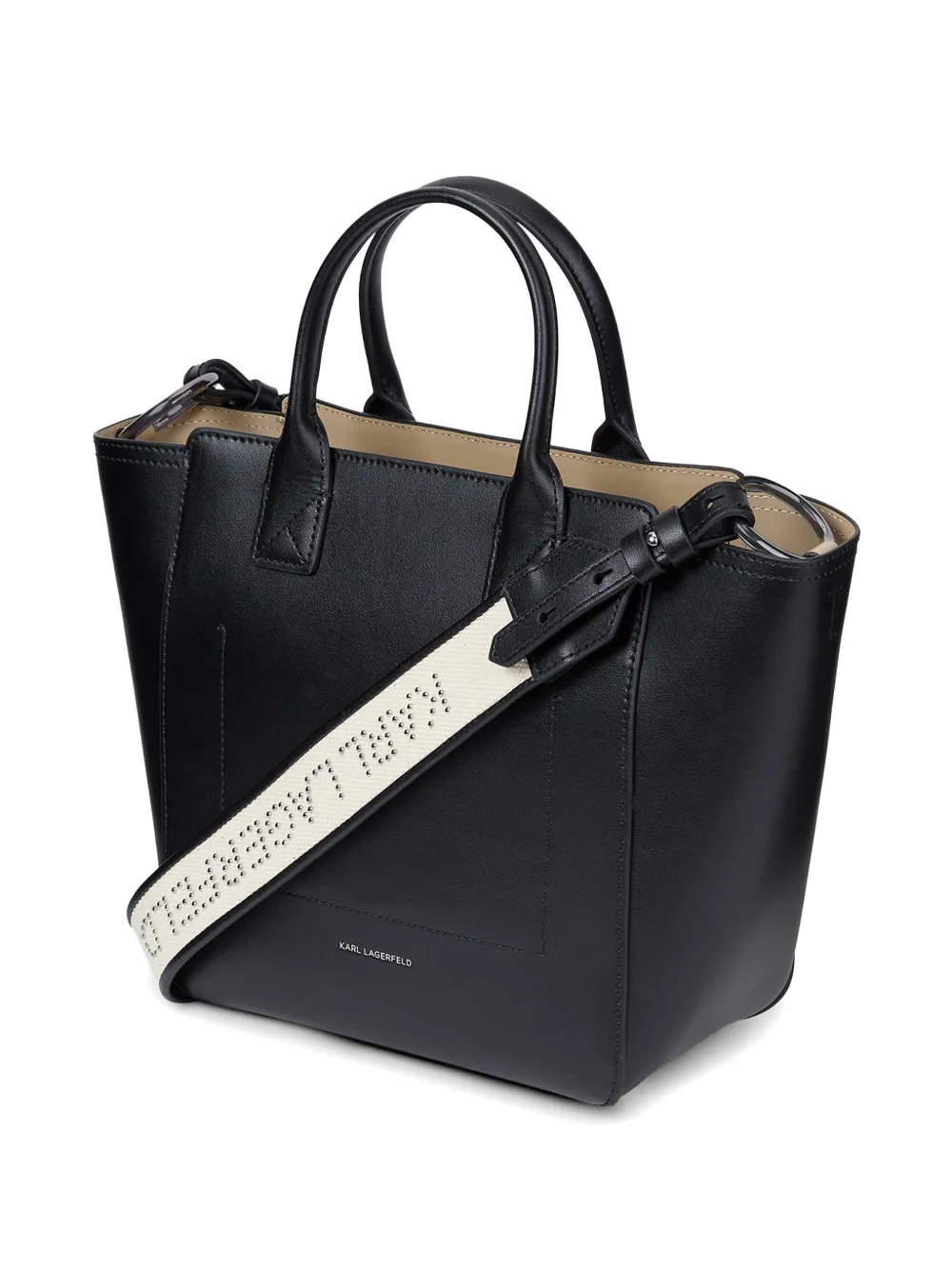 Karl Lagerfeld K Daily kleine shopper met zakken Zwart