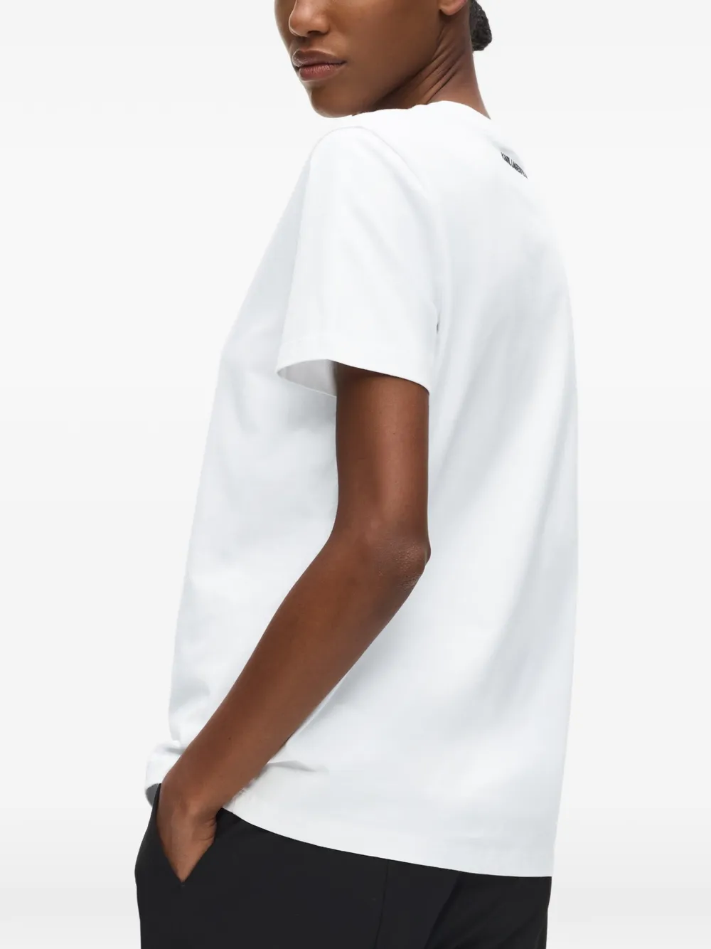 Karl Lagerfeld Ikon Choupette T-shirt Wit