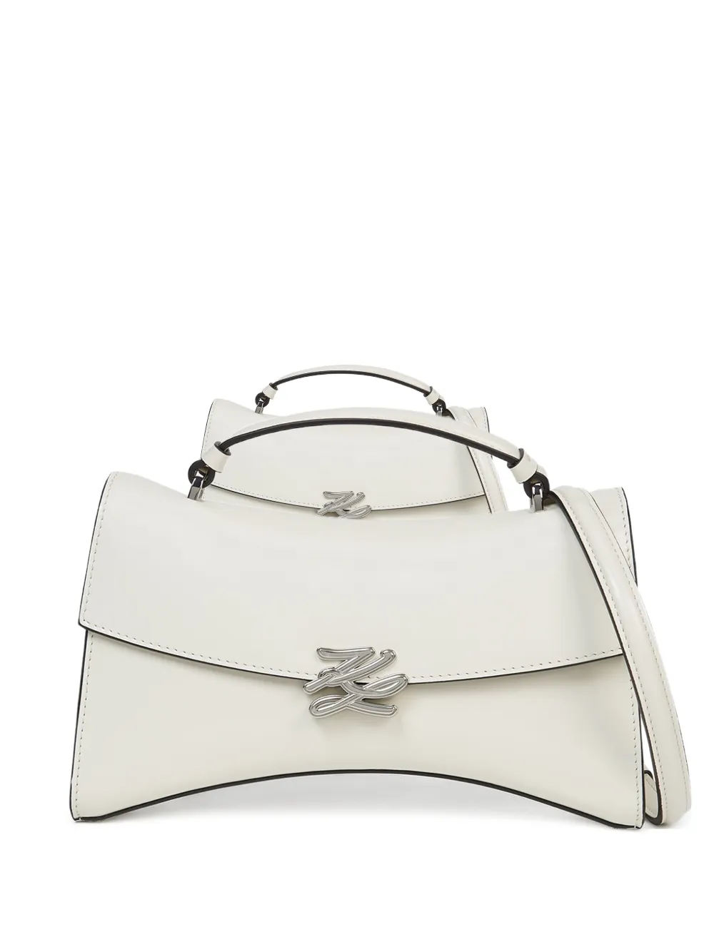 Karl Lagerfeld K/Autograph crossbody bag - Weiß