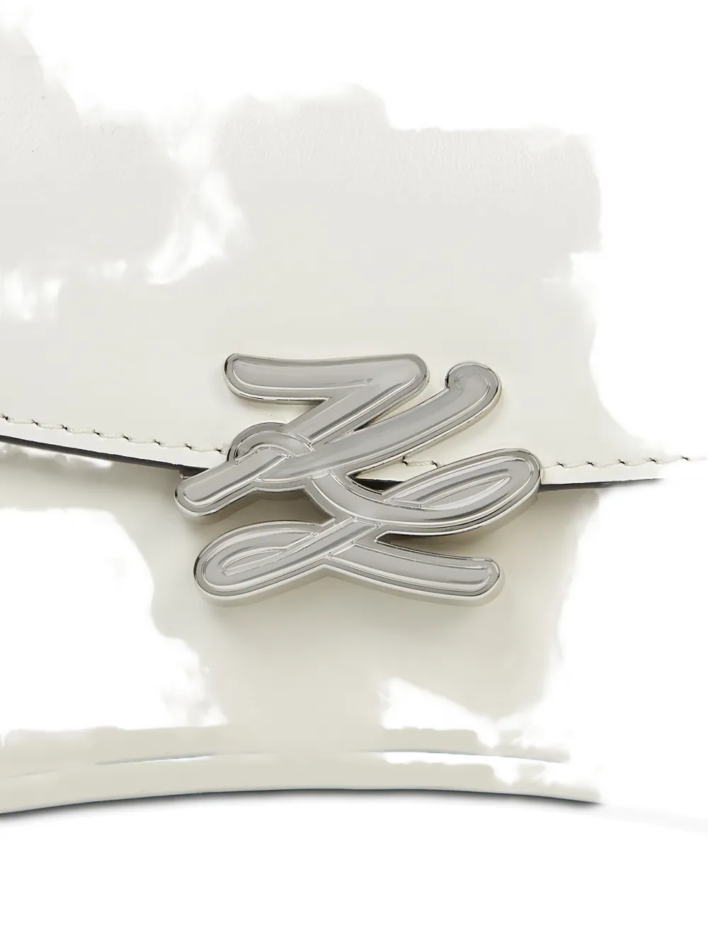 Karl Lagerfeld K Autograph Twist handtas Wit