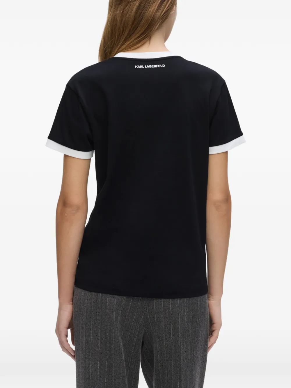 Karl Lagerfeld Le Ballet T-shirt Zwart