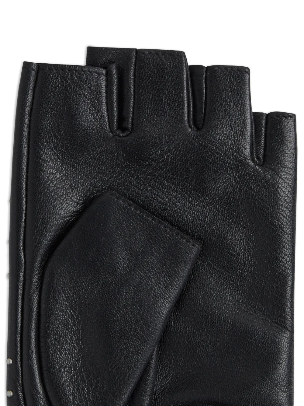 Karl Lagerfeld K Autograph vingerloze handschoenen met studs Zwart