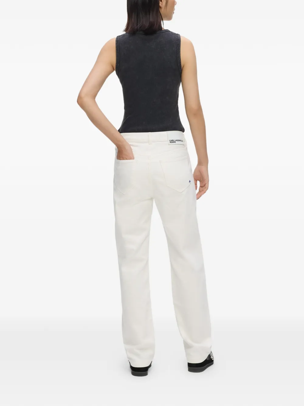 Karl Lagerfeld Jeans Straight jeans Beige