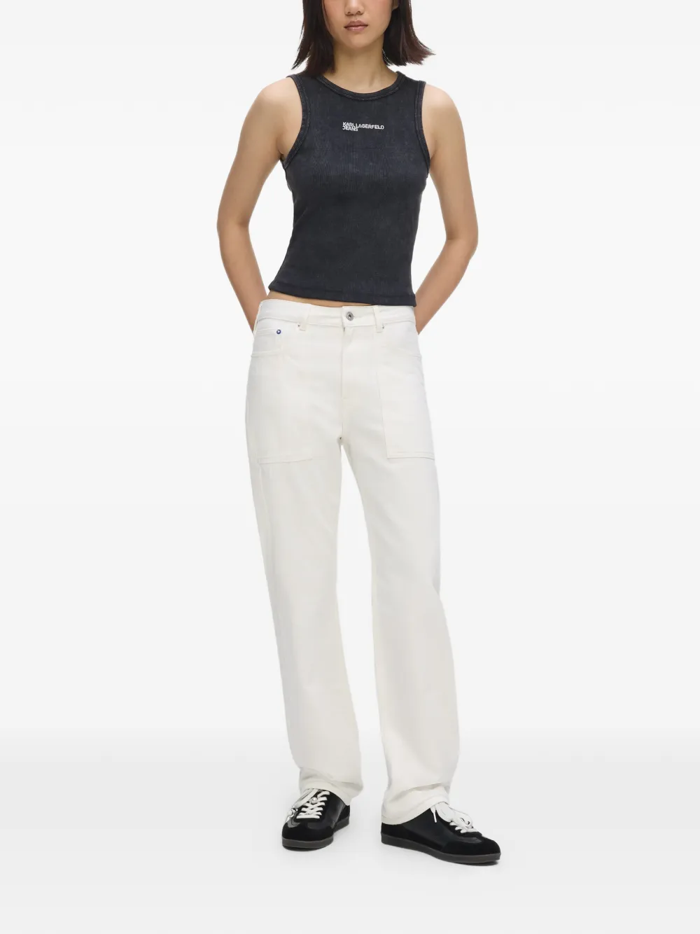 Karl Lagerfeld Jeans Straight jeans Beige