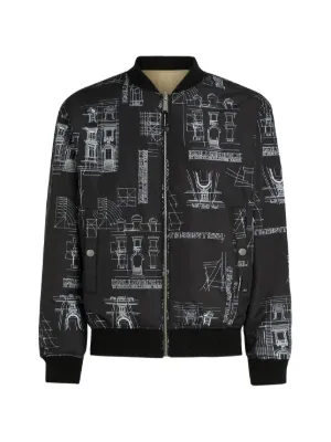 Nike x Undercover SR MA-1 Bomber Jacket | Black | FARFETCH
