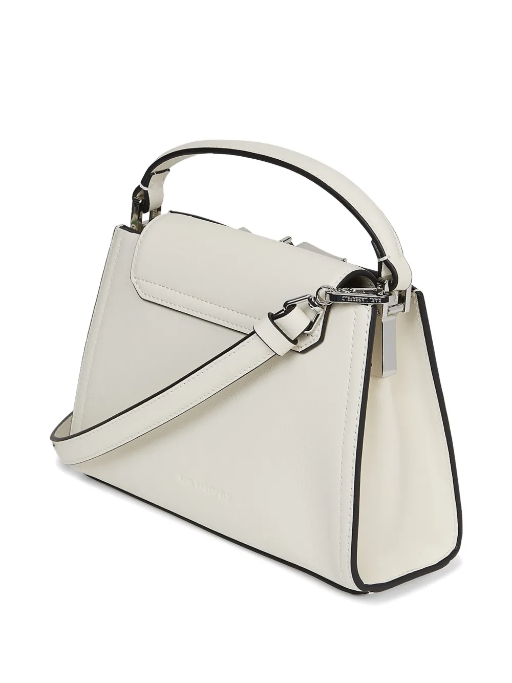 Karl Lagerfeld K Signature crossbodytas met handvat Beige
