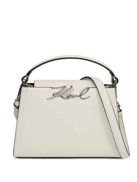 Karl Lagerfeld K/Signature top-handle crossbody bag