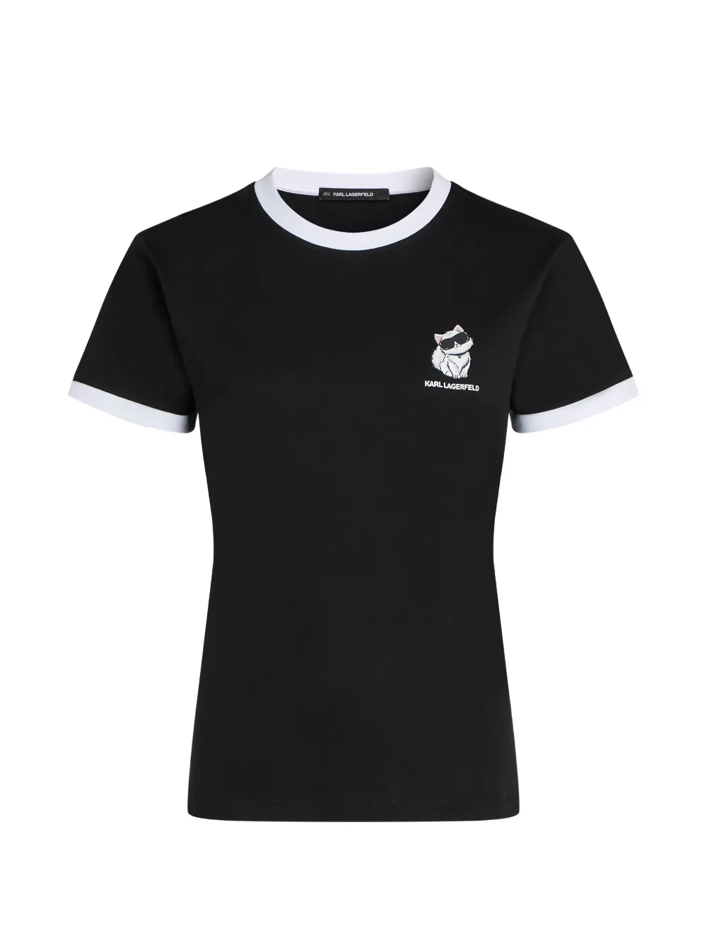 Karl Lagerfeld Ikon Choupette T-shirt - Nero