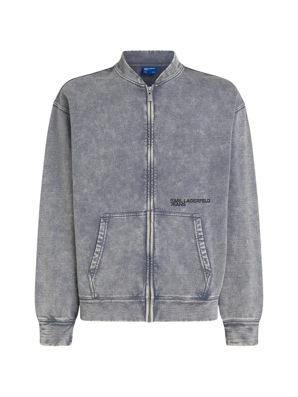 Karl Lagerfeld Jeans Giacca con zip - Blu