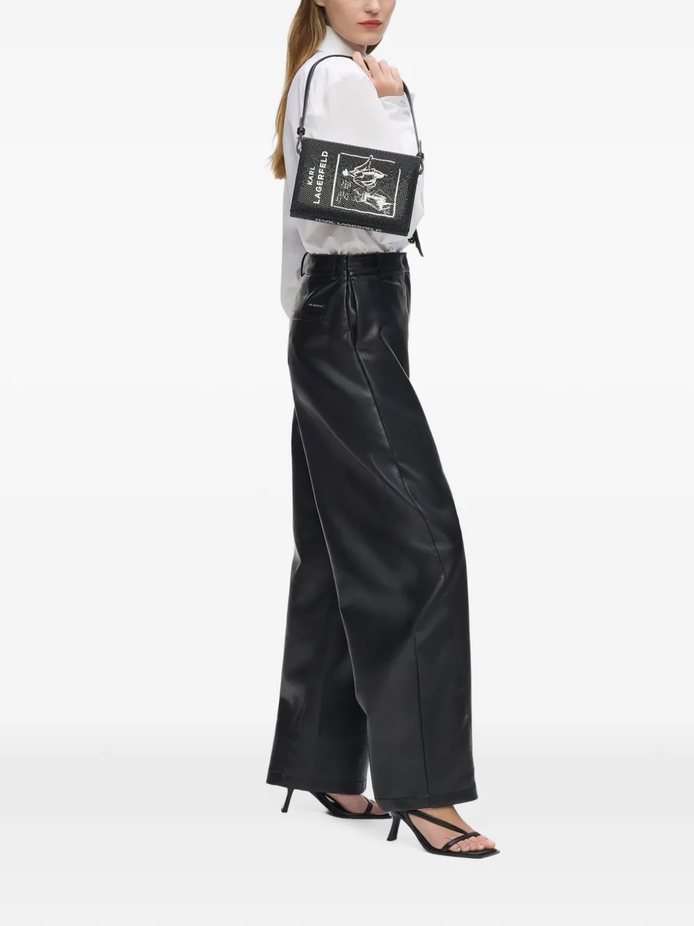 Karl Lagerfeld K Soiree mini-clutch Zwart