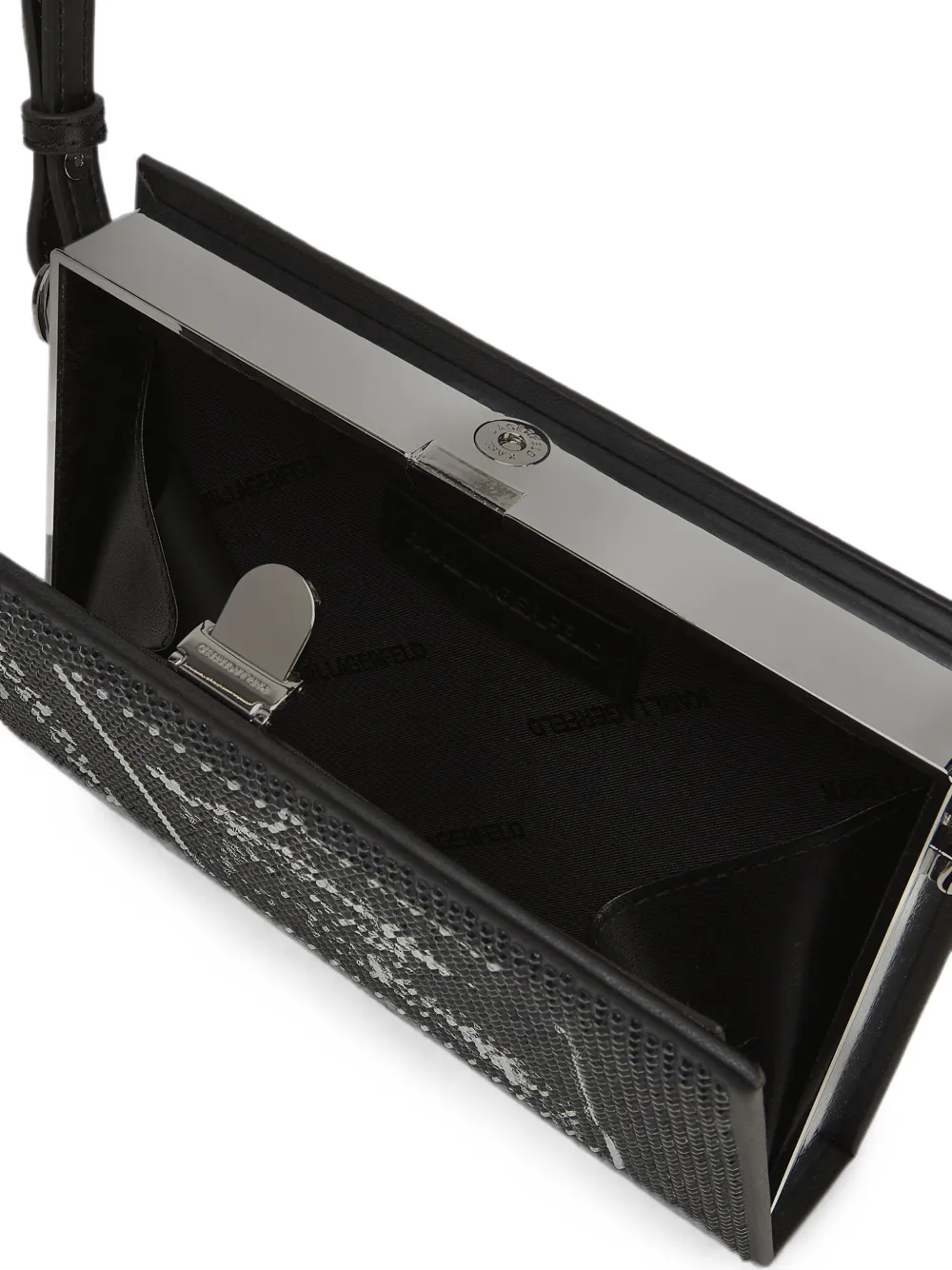 Karl Lagerfeld K Soiree mini-clutch Zwart