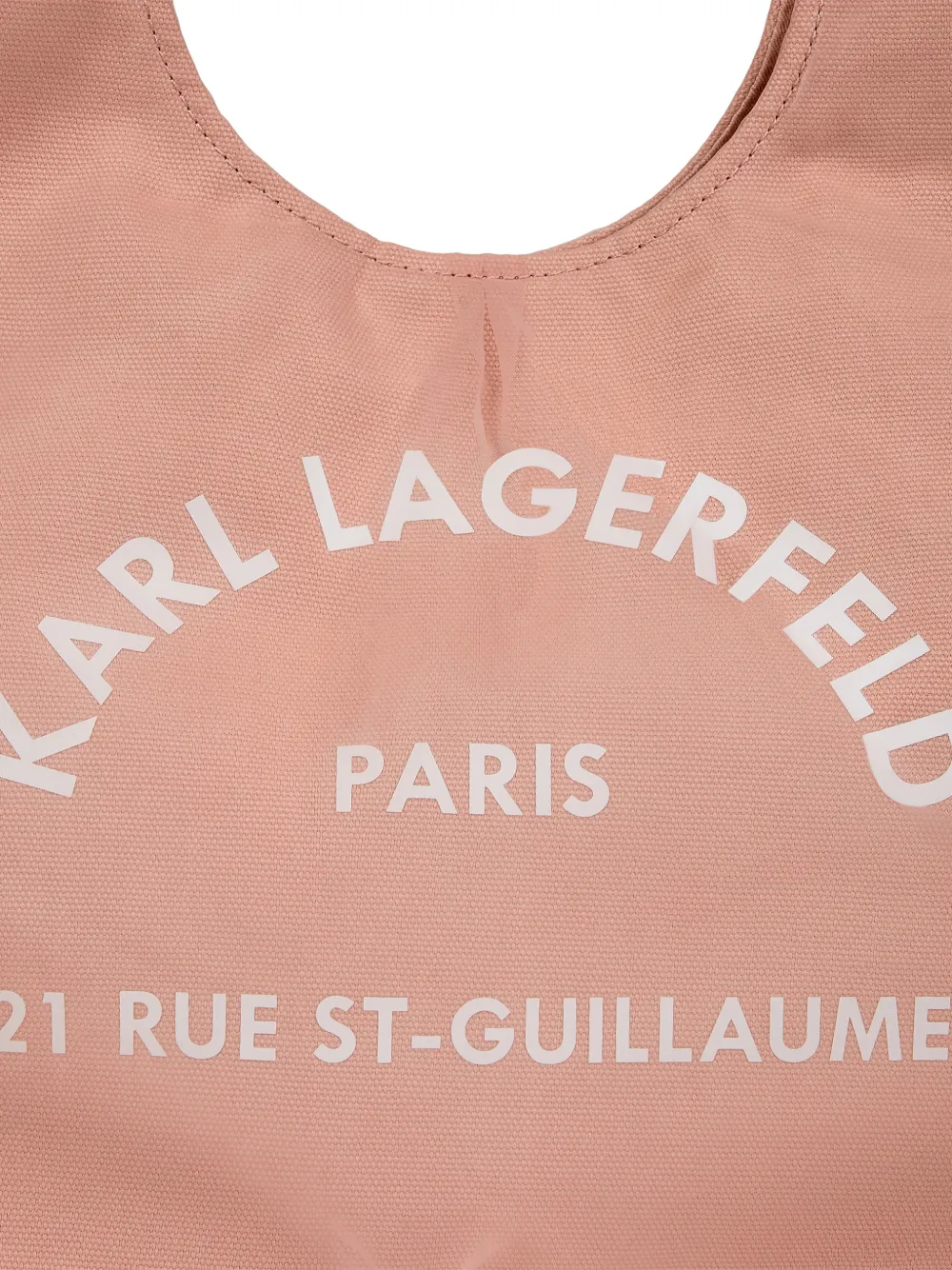 Karl Lagerfeld Rue St-Guillaume shopper Roze