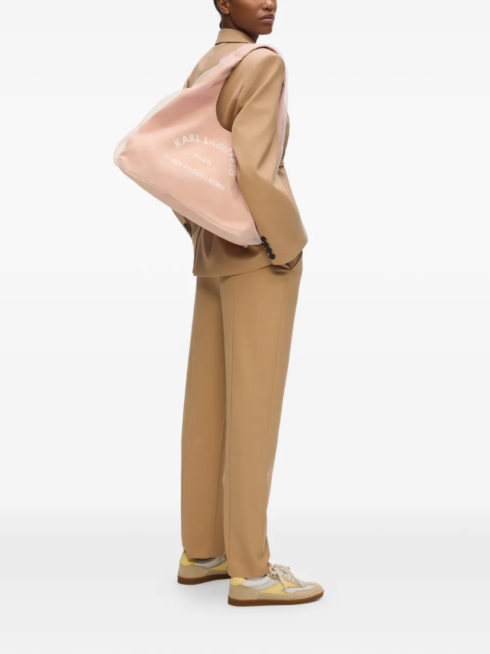 Karl Lagerfeld Rue St-Guillaume shopper Roze