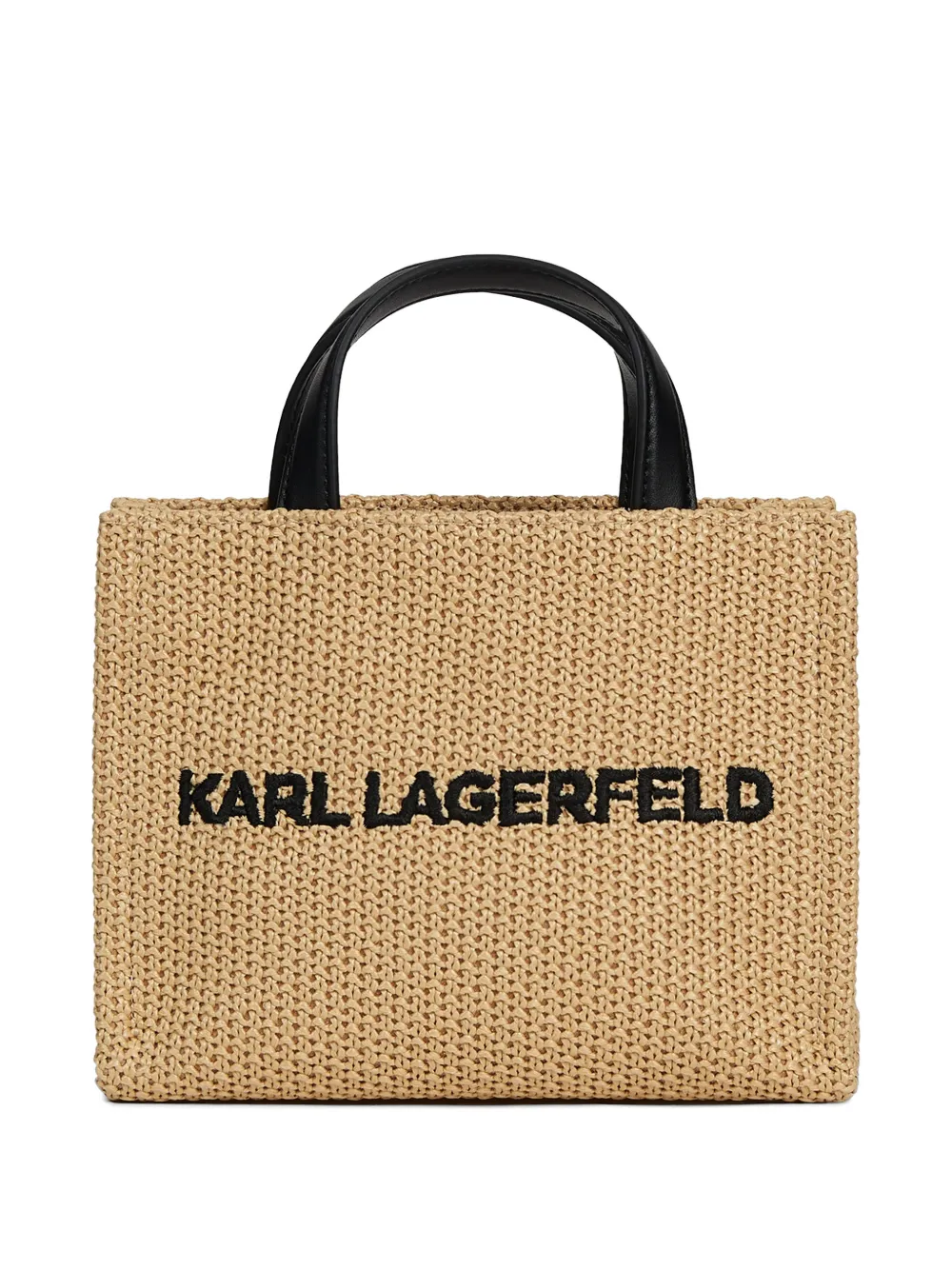 Karl Lagerfeld Essential square tote bag - Toni neutri