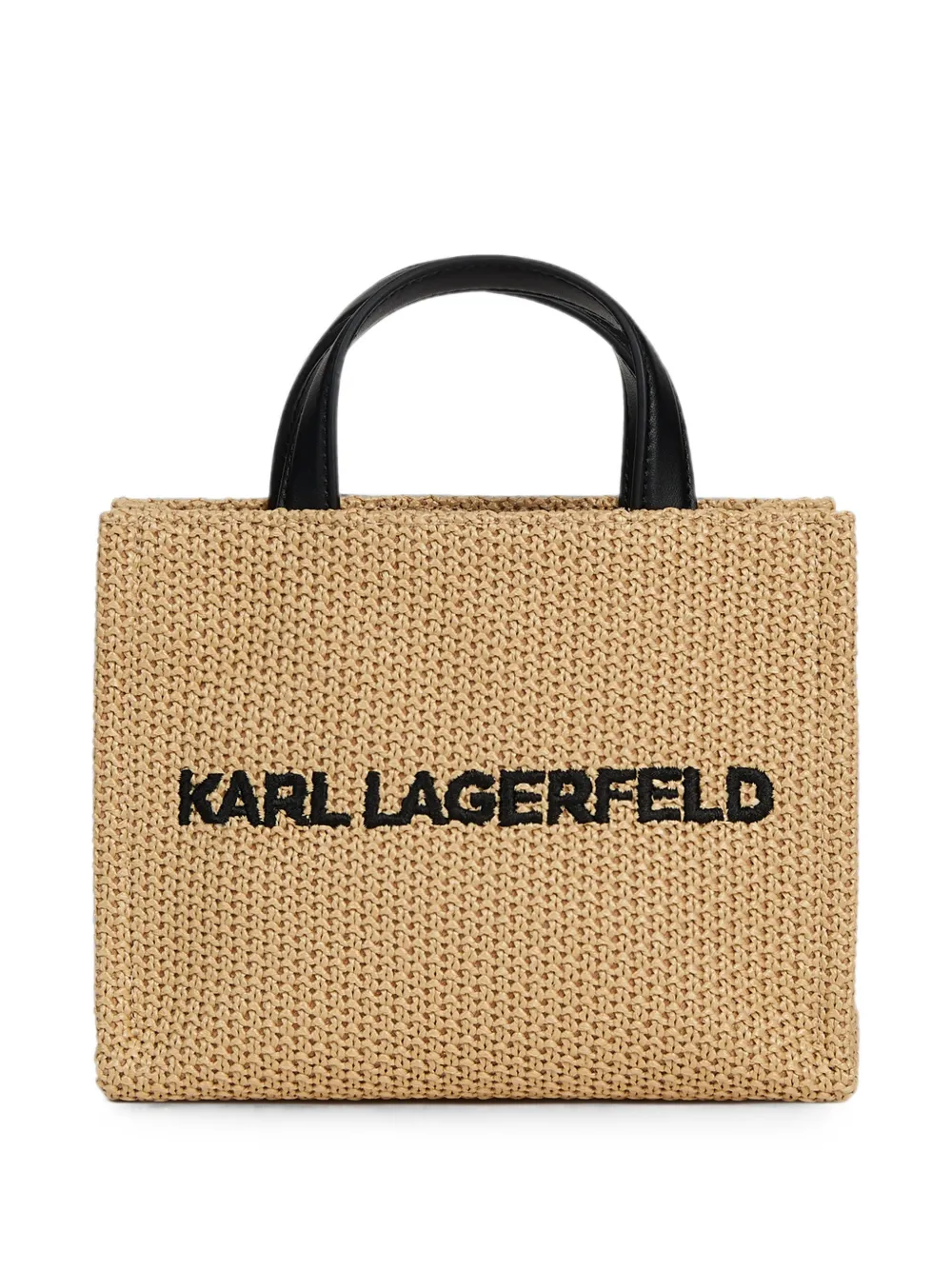 Karl Lagerfeld Essential square tote bag - Toni neutri