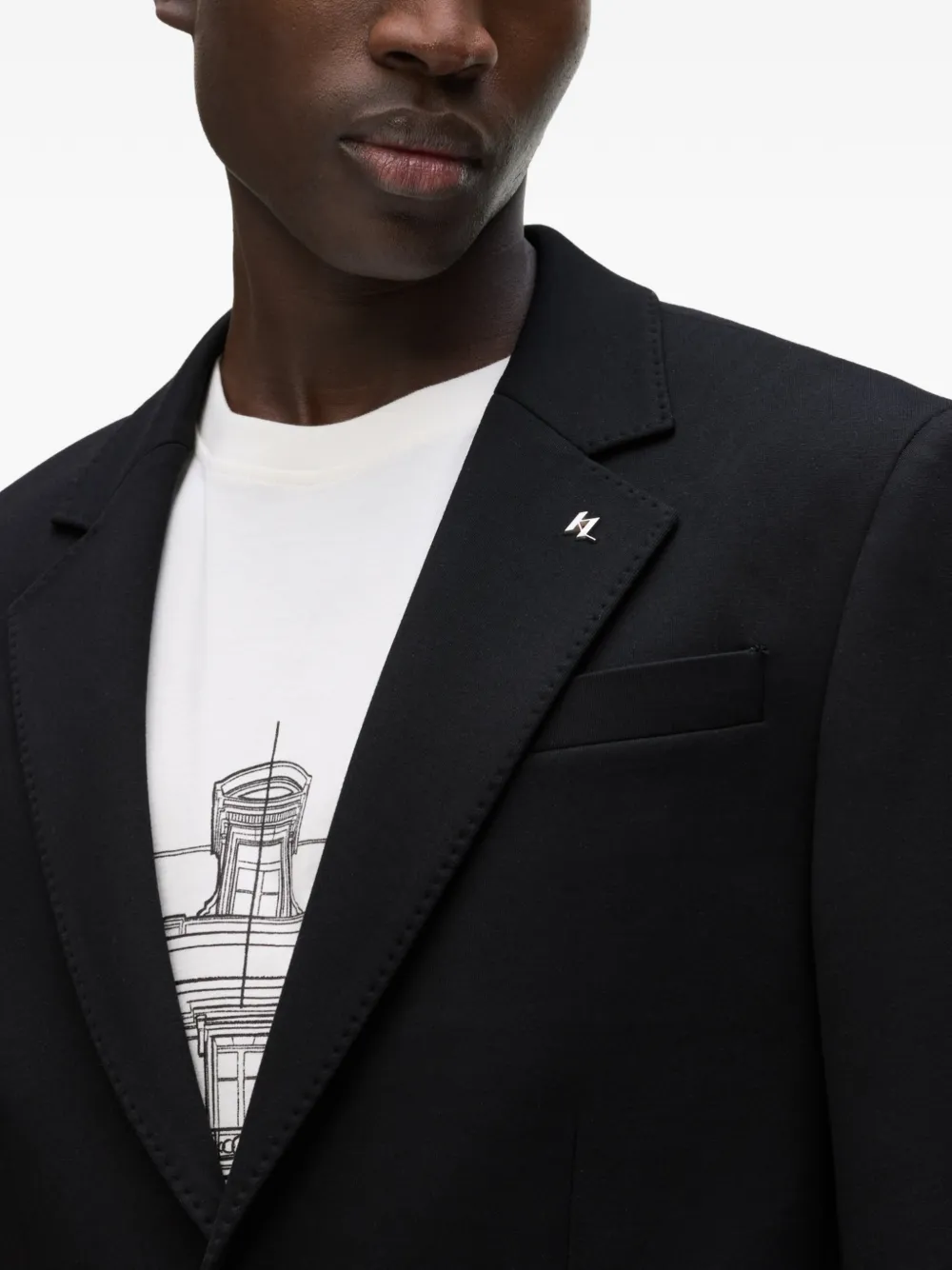Karl Lagerfeld Punto blazer Zwart