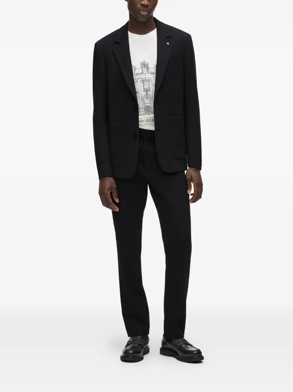 Karl Lagerfeld Punto blazer Zwart