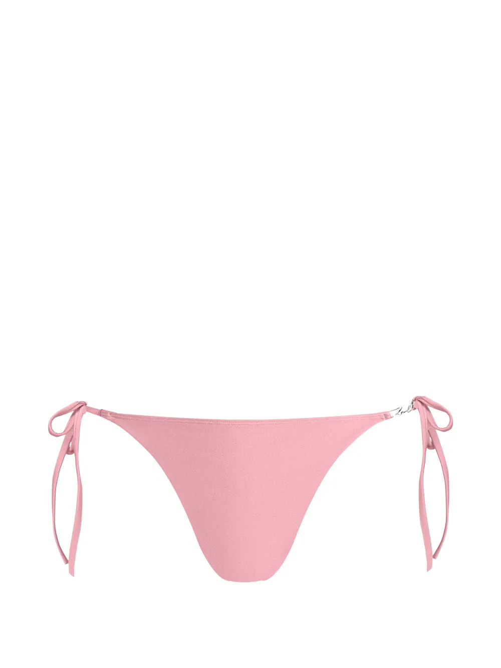 Karl Lagerfeld signature side-tie bikini briefs - Rosa