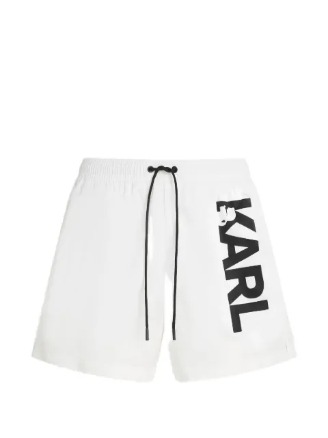 Karl Lagerfeld logo short boardshorts
