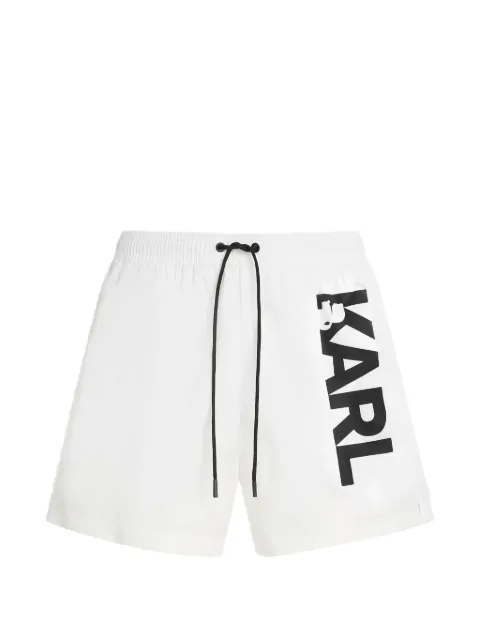 Karl Lagerfeld badeshorts med logotryk