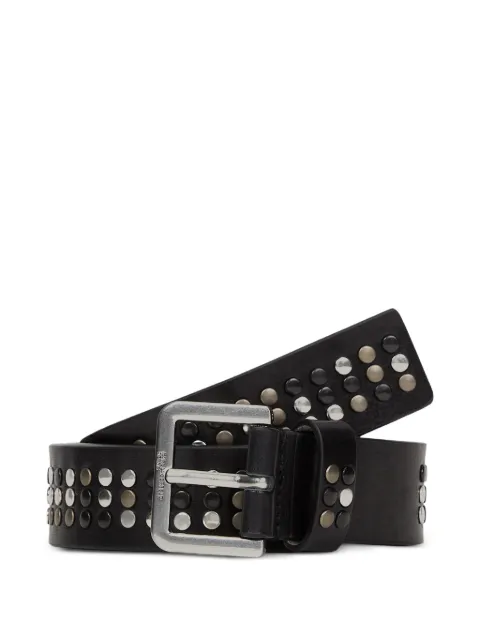 Karl Lagerfeld Jeans stud-embellished leather belt