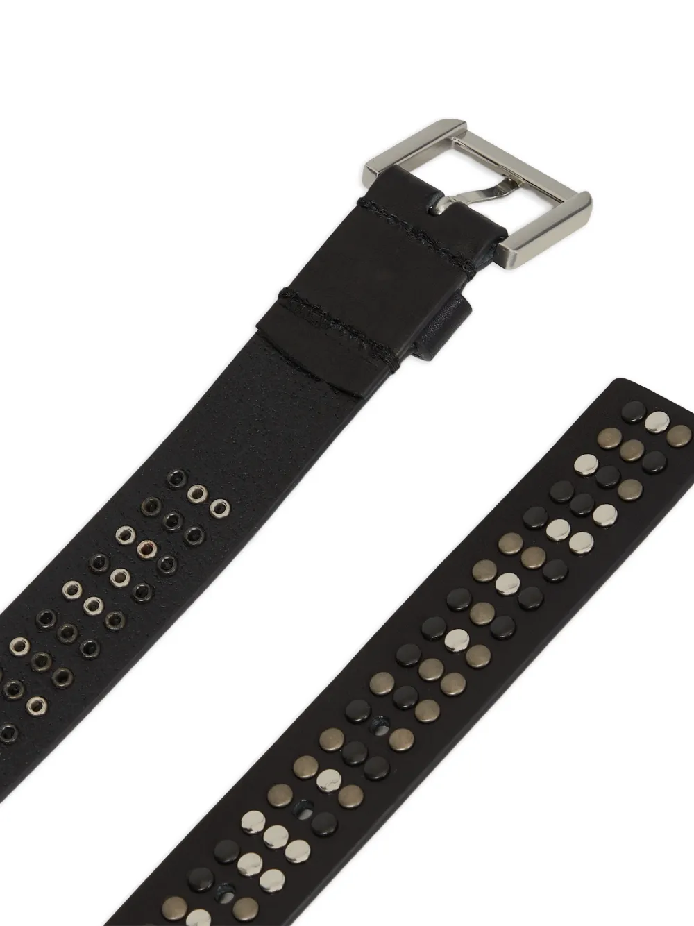 Karl Lagerfeld Jeans Leren riem Zwart