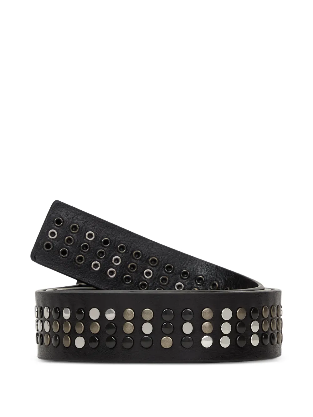Karl Lagerfeld Jeans Leren riem Zwart