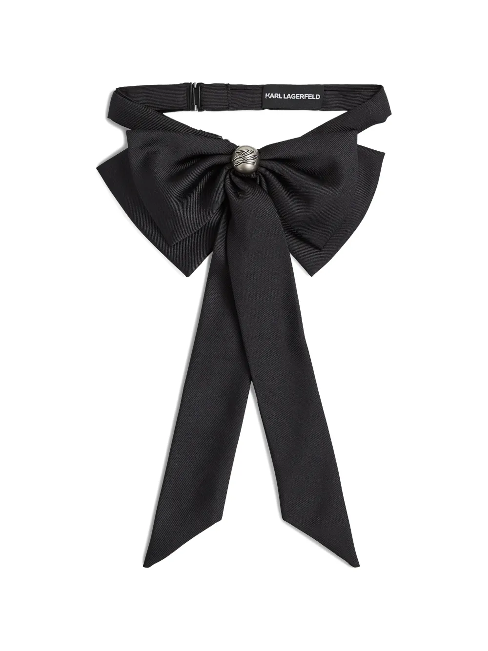 Karl Lagerfeld K/Autograph bow tie - Schwarz