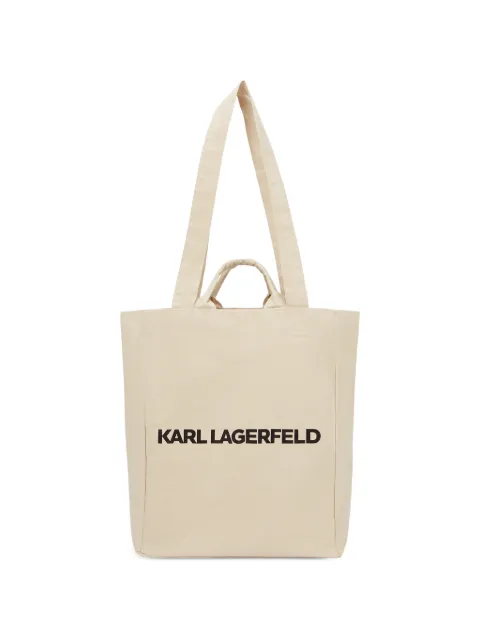 Karl Lagerfeld logo-print tote bag