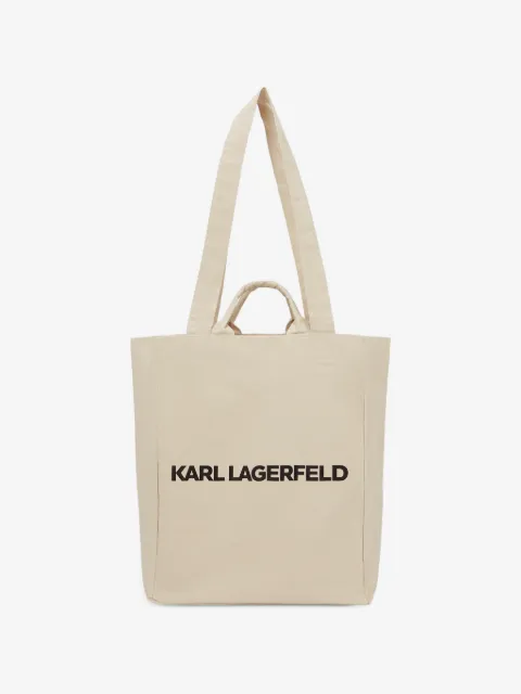 Karl Lagerfeld logo-print tote bag