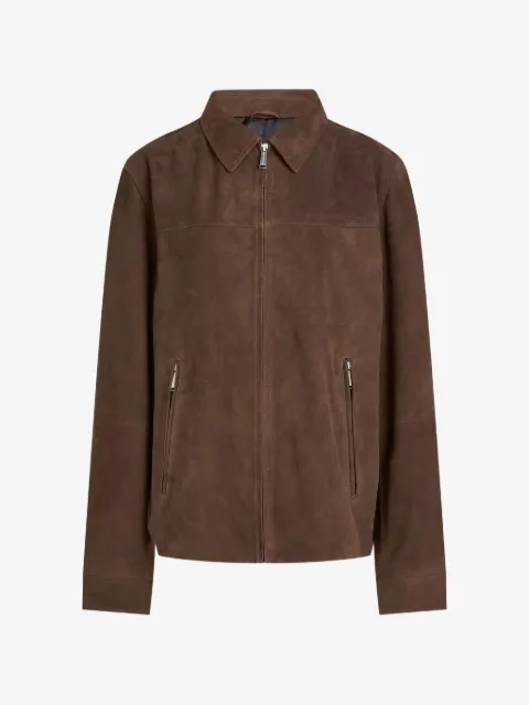 Karl Lagerfeld ジップアップ スエードジャケット