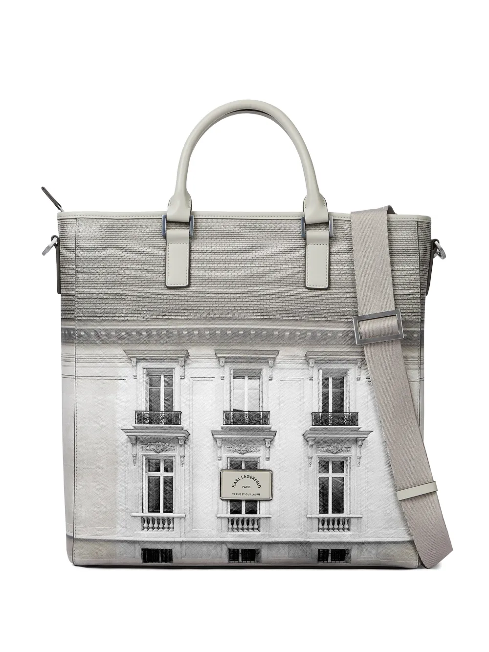Karl Lagerfeld Maison de Karl tote bag - Grey