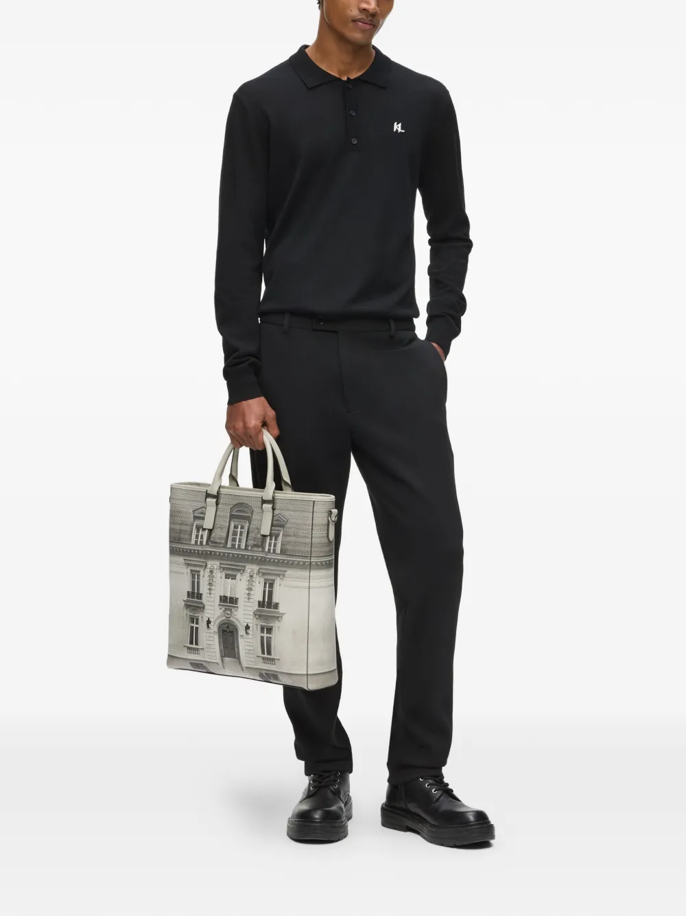 Karl Lagerfeld Maison de Karl shopper Grijs