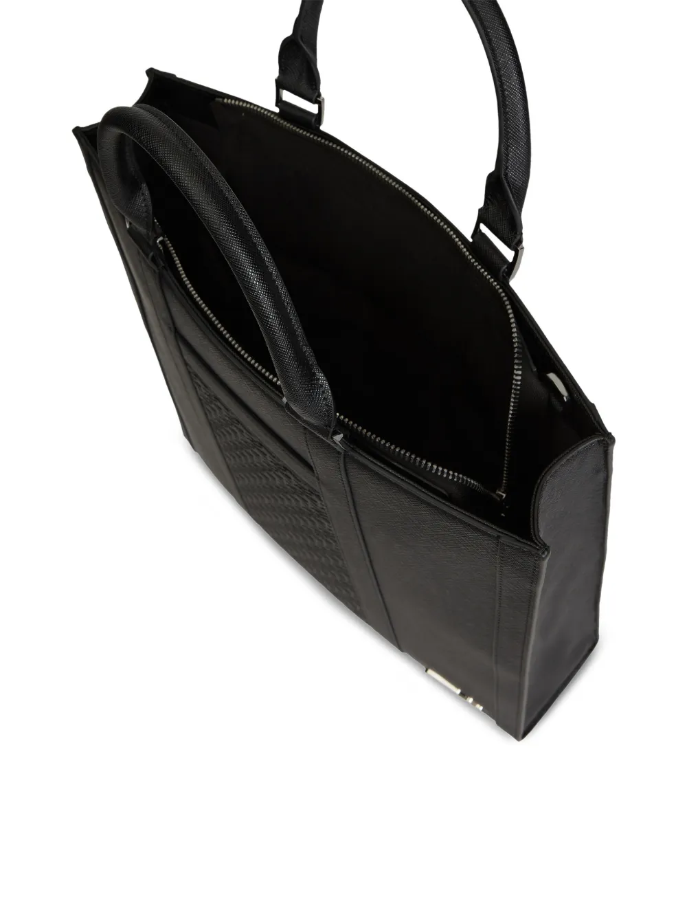 Karl Lagerfeld K Autograph shopper met vlakken Zwart