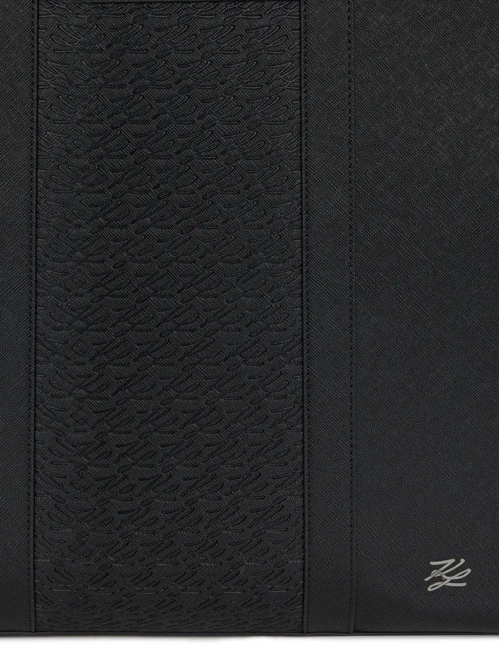 Karl Lagerfeld K Autograph shopper met vlakken Zwart