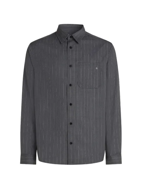 Karl Lagerfeld camisa con estampado de rayas diplomáticas