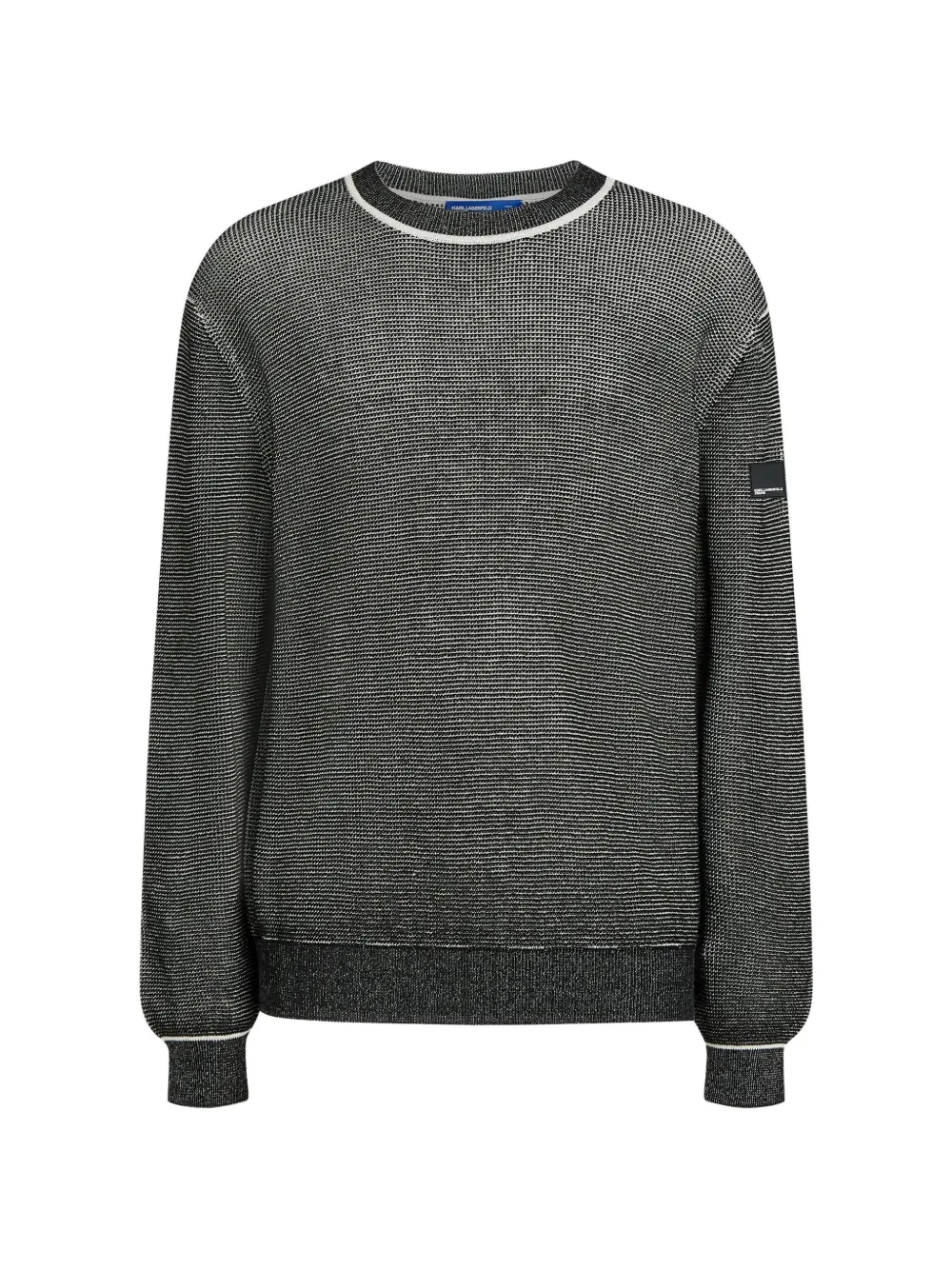 Karl Lagerfeld Jeans Trui met logopatch Zwart