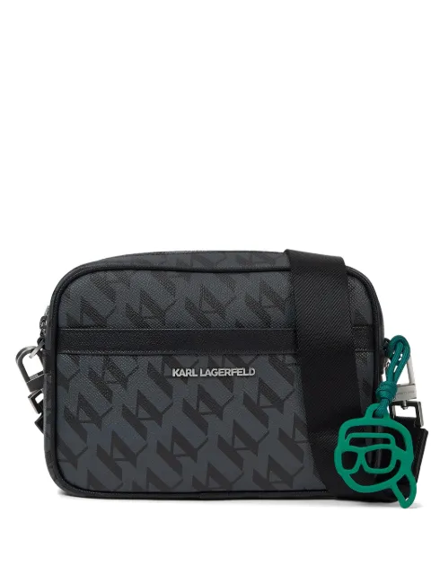Karl Lagerfeld Ikon Monogram messenger bag